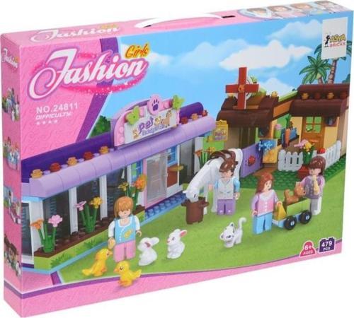 Asya Fashion Girl 479 Parça Lego Pet Hospital Seti 0131-24811