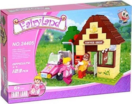 Asya Fairy Land 123 Parça Lego Coffe Shop Seti 0131-24405