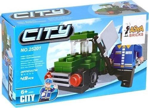 Asya Ant Bricks City 49 Parça Lego City Blok Seti 0131-25201