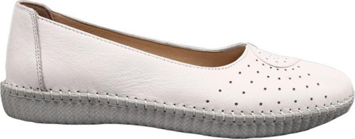Bayan Anatomıc Footwear Deri Babet Beyaz 26222327