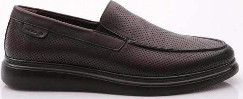 Erkek Lazerli Comfort Ayakkabı Kahve 152617