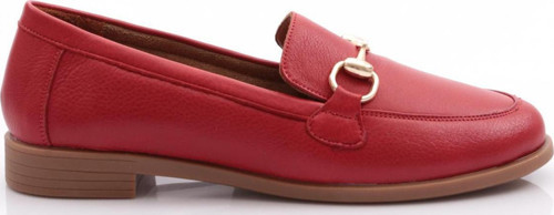 1850 Kadin Metal Aksesuarli Loafer Ayakkabi