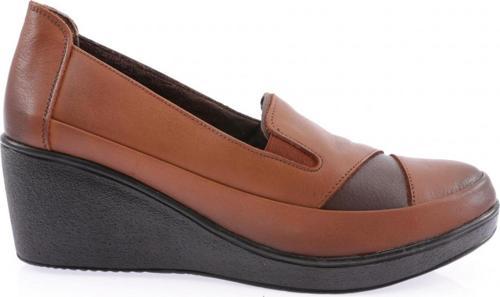 Kadın Dolgu Taban Comfort Ayakkabı Taba Kahve 21913217