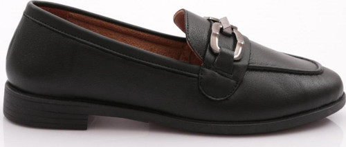 1851 Kadin Metal Aksesuarli Loafer Ayakkabi