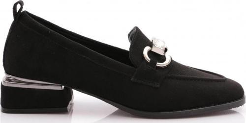 Kadın Loafer Ayakkabı Siyah Süet 342243539