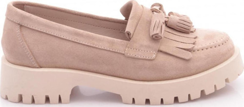 2836 Kadin Püsküllü Loafer Ayakkabi