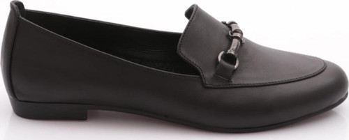 Kadın Aksesuarlı Loafer Ayakkabı Siyah 8182678