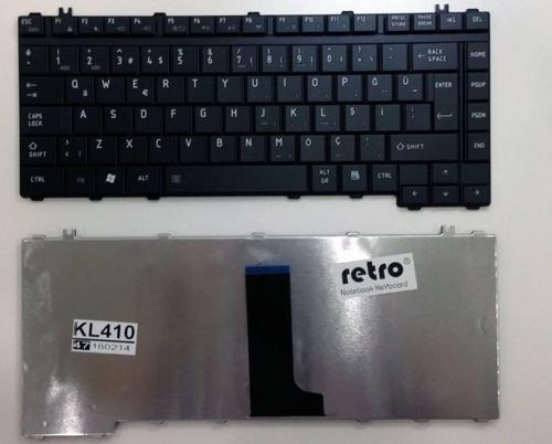 Toshiba Satellite A200 Uyumlu Notebook Klavyesi  - Siyah - TR
