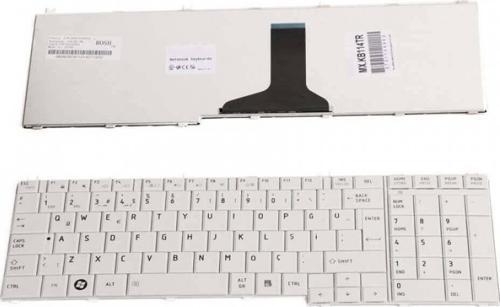 Toshiba Satellite C655 C655D Notebook Klavye Tuş Takımı-Beyaz