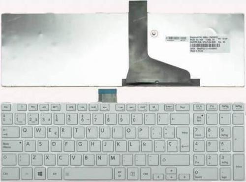 Toshiba C855-1n3, C855-1n4 Notebook Klavye Tuş Takımı-Beyaz