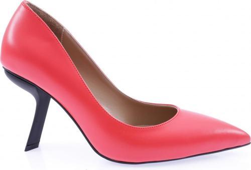Kadın Sivri Burun Aksesuarlı Parmak Dekolteli Topuklu Ayakkabı Kırmızı Açma 2171112859