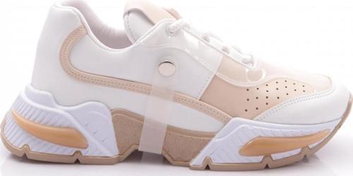 Kadın Kalın Taban Sneaker Ayakkabı Kemik Bej 1633363