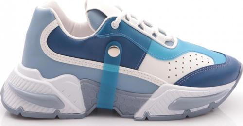 Kadın Kalın Taban Sneaker Ayakkabı Kot 1633363