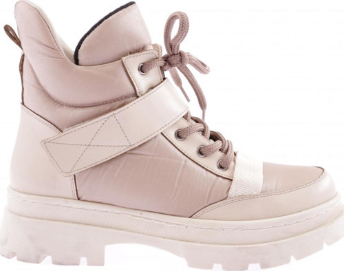 Bayan Kalın Taban Sneakers Spor Ayakkabı Bej 2212525