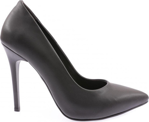 Kadın Sivri Burun Stiletto 15P Topuklu Ayakkabı Siyah 261212674