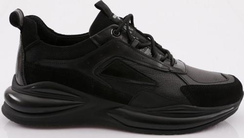 Erkek Casual Sneakers Ayakkabı Siyah Süet Siyah 2734828