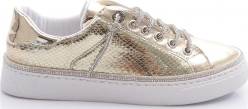 2475 Kadin Taş İp Bağcikli Sneaker Ayakkabi