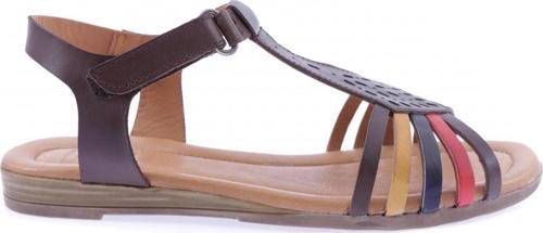 Kadın T Model Lazerli Sandalet Vizon 41613133