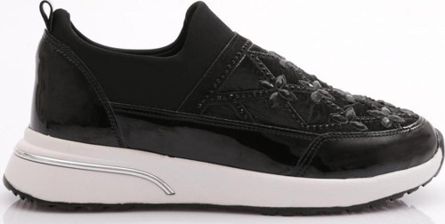 401 Kadin Çiçek Detayli Sneaker Ayakkabi