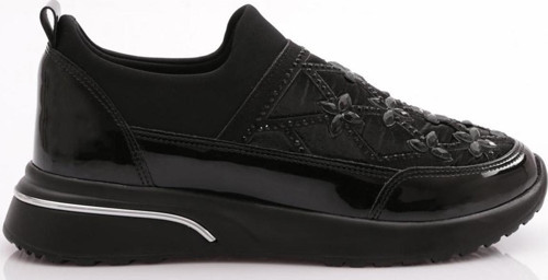 401 Kadin Çiçek Detayli Sneaker Ayakkabi