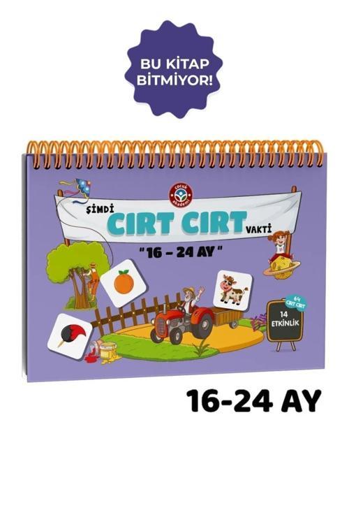 Çocuk Akademi 16-24 Ay Cırt Cırtlı Etkinlik Kitabı