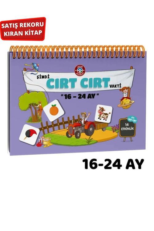 Çocuk Akademi Cırtlı 16-24 Ay Etkinlik Kitabı