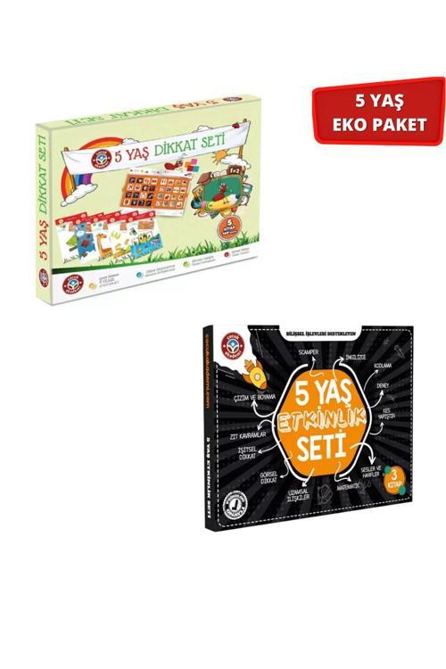 Çocuk Akademi 5 Yaş Dikkat/Etkinlik Eko Paket