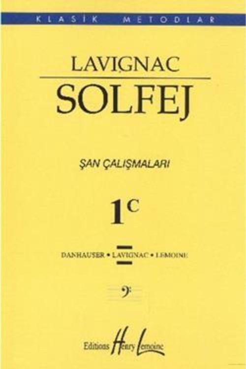 Porte Müzik Eğitim Merkezi Lavignac Solfej 1C - Küçük Boy
