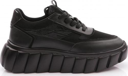 Kadın Bağcıklı Sneaker Ayakkabı Siyah Siyah 61733410
