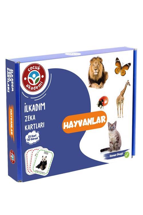 Çocuk Akademi Ilk Adım Zeka Kartı Hayvanlar