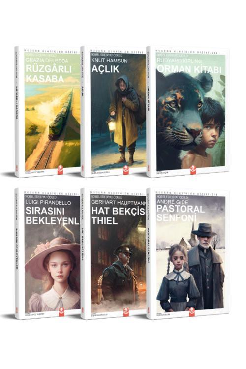 Kızıl Panda Yayınevi Nobel Edebiyat Ödüllü Yazarlar Seti (6 Kitap)