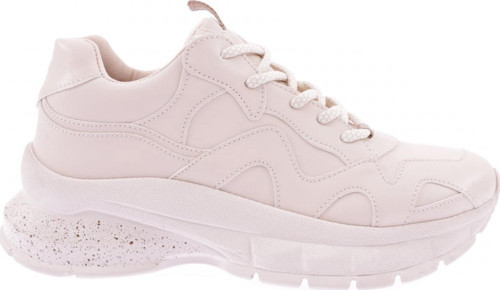 Kadın Mega Kalın Taban Sneakers Ayakkabı Bej 662413138