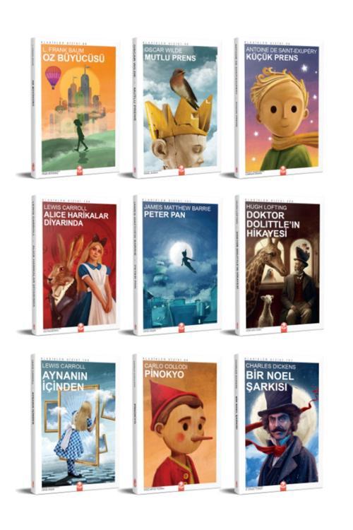 Kızıl Panda Yayınevi Gençler İçin Dünya Klasikleri Seti (9 Kitap)
