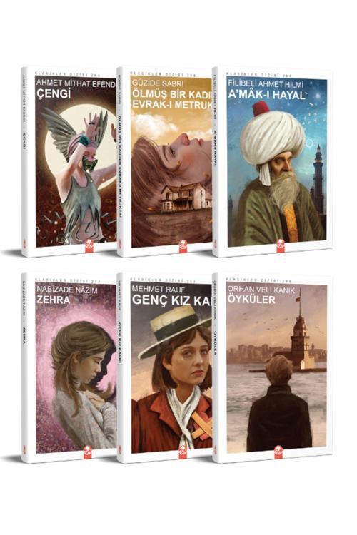 Kızıl Panda Yayınevi Türk Klasikleri Seti - 1 (6 Kitap)