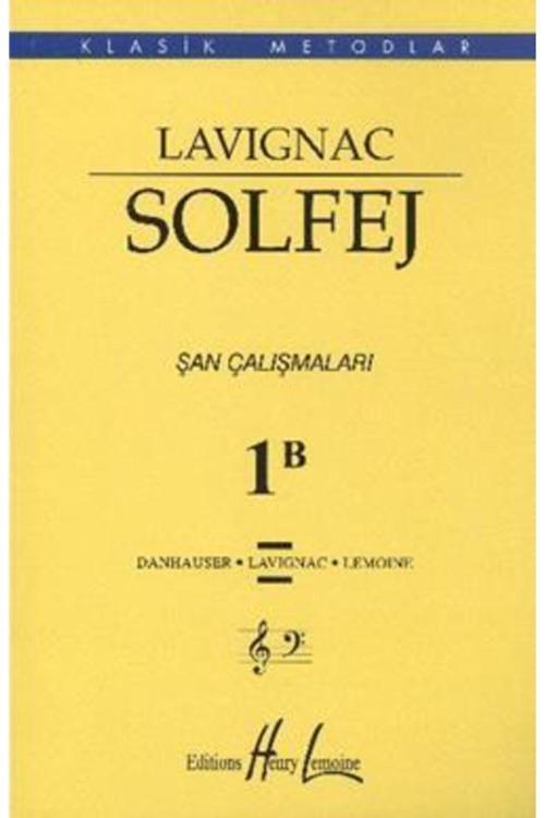 Porte Müzik Eğitimi Lavignac Solfej 1B (Büyük Boy)