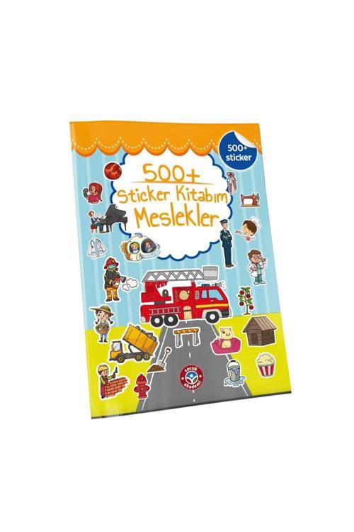Çocuk Akademi 500 Sticker Kitabım-Meslekler