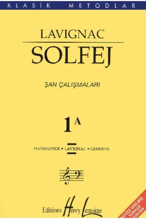 Porte Müzik Eğitimi Lavignac 1A Solfej Kitabı