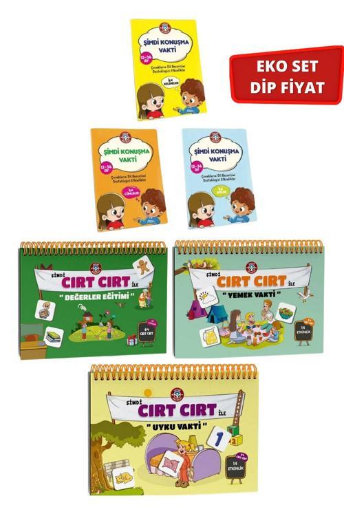 Çocuk Akademi Şimdi Konuşma Vakti Seti / Cırt Cırt Değerler-Yemek-Uyku
