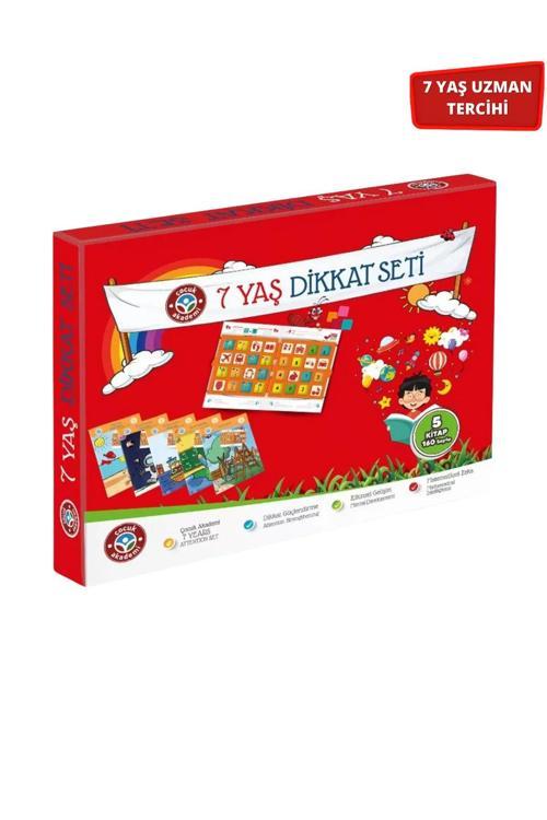 Çocuk Akademi Dikkat Kitapları 7 Yaş