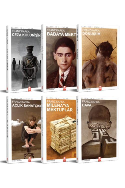 Kızıl Panda Yayınevi Franz Kafka Seti (6 Kitap)