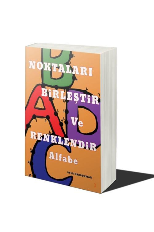 Cinius Yayınevi Noktaları Birleştir Ve Renklendir Alfabe