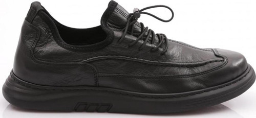 Erkek Lastik Bağcıklı Sneaker Ayakkabı Siyah 72673616