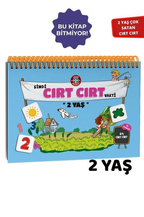 Çocuk Akademi 2 Yaş Cırt Cırt Kitabı