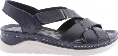 Kadın Çapraz Bantlı Bilekten Bağlı Sandalet Lacivert 72263217