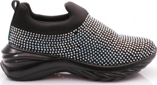 Kadın Sneaker Ayakkabı Siyah Beyaz Taş 82133410