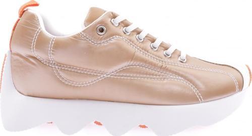 Kadın Kalın Taban Sneakers Ayakkabı Bakır 9163119