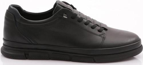 Erkek Kapalı Bağcıklı Sneaker Ayakkabı Siyah Laci 109523616