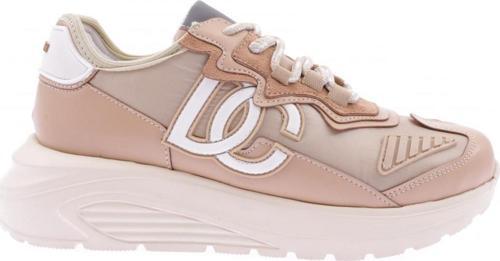 Kadın Bağcıklı Kalın Taban Sneakers Ayakkabı Ten 15298163118