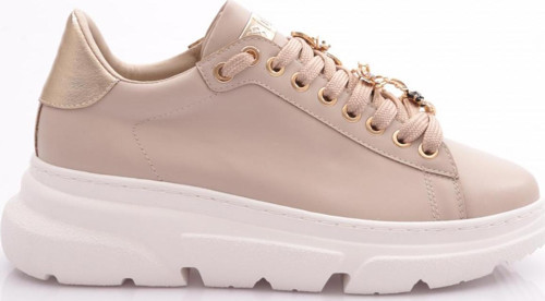 Es852 Kadin Kalin Taban Ari Tokali Sneakers Ayakkabi