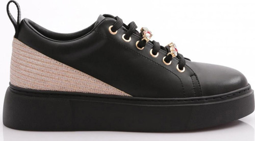 Es863 Kadin Kalin Renkli Kristal Taşli Sneakers Ayakkabi